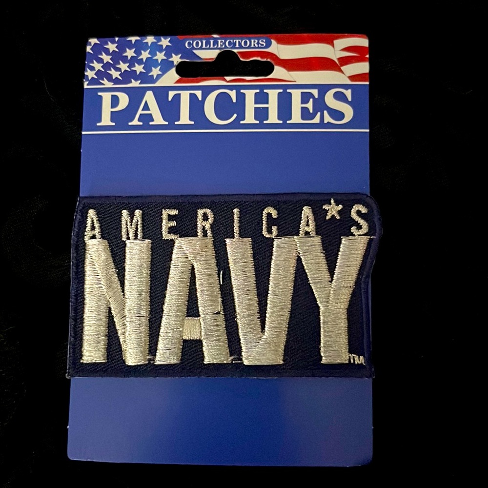 America’s Navy embroidered patch